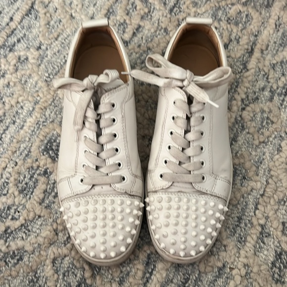 Christian Louboutin Louis Junior Spikes Cap Toe Sneakers - Picture 4 of 9